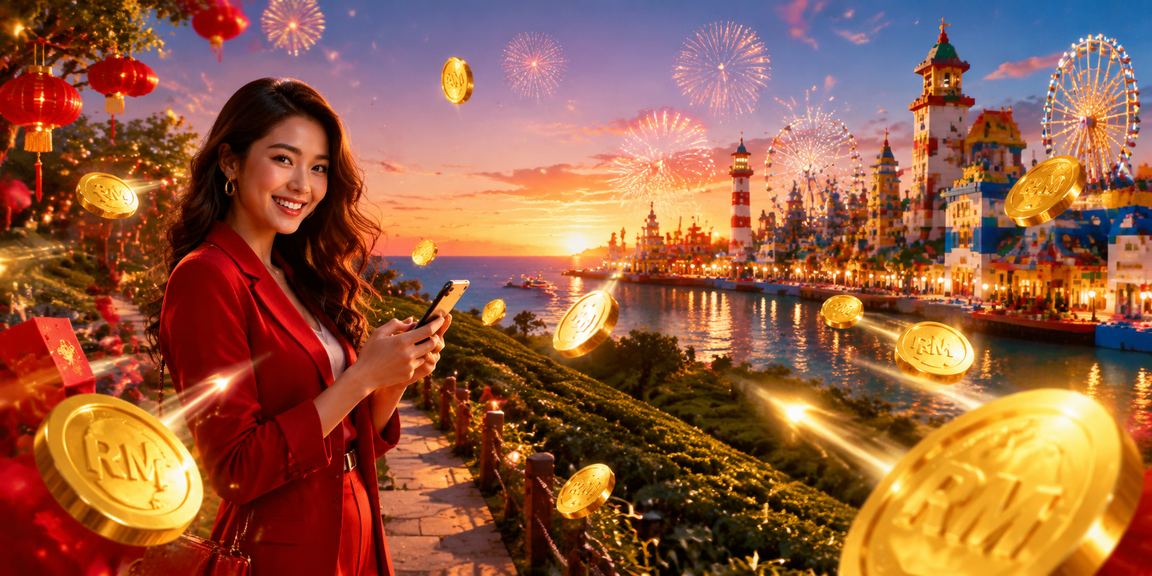 Pengguna Malaysia mengakses jackpot melalui kasino mudah alih 8trium