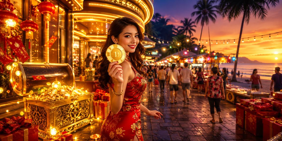 Bonus sampul merah sempena Tahun Baru Cina untuk pemain 8trium di Penang